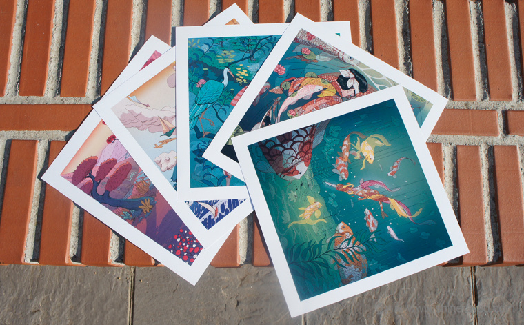 日本旅行故事插畫設計欣賞-上海品牌形象設計公司13