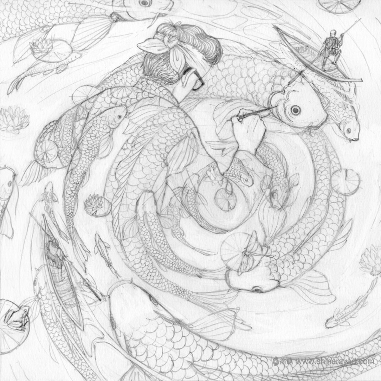 日本旅行故事插畫設計欣賞-上海品牌形象設計公司7