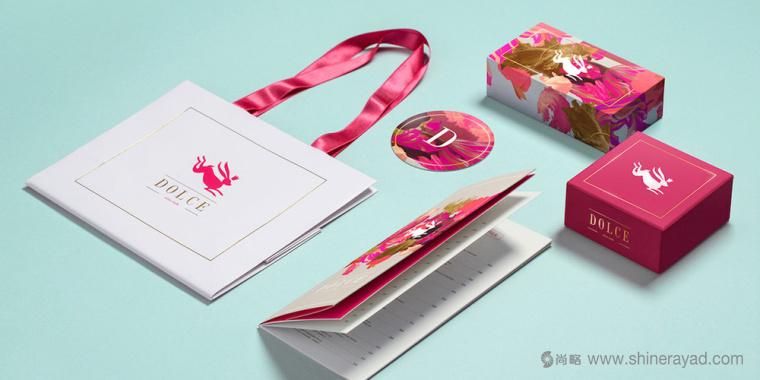 巴洛克美學 DOLCE 面包糕點烘培店品牌VI視覺形象設計-上海烘培餐飲品牌設計公司2