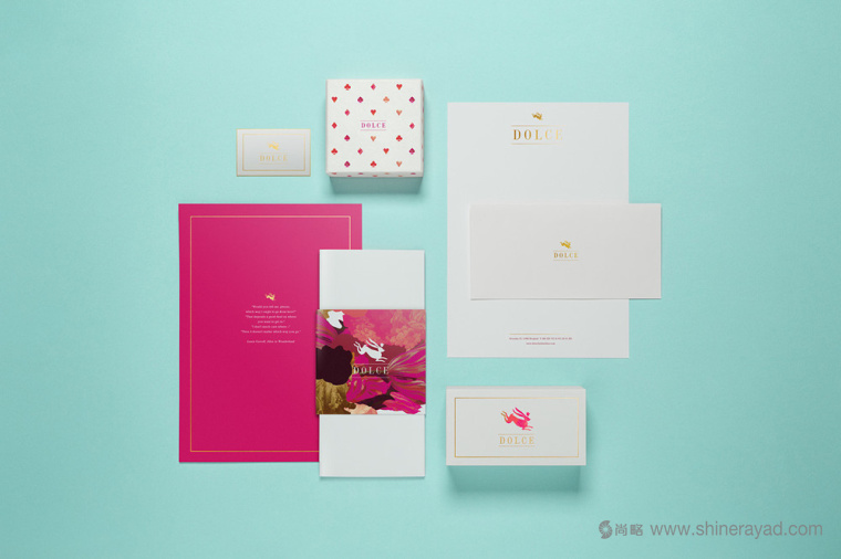 巴洛克美學 DOLCE 面包糕點烘培店品牌VI視覺形象設計-上海烘培餐飲品牌設計公司9