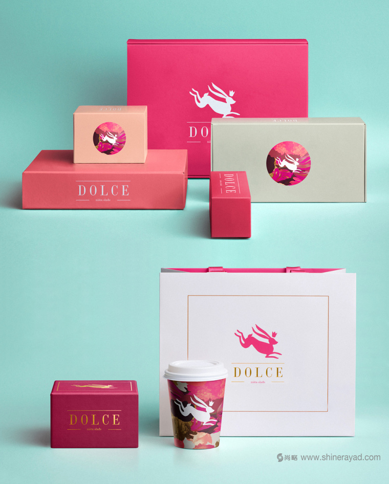 巴洛克美學 DOLCE 面包糕點烘培店品牌VI視覺形象設計-禮盒包裝設計-上海烘培餐飲品牌設計公司13