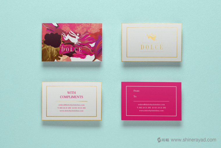 巴洛克美學 DOLCE 面包糕點烘培店品牌VI視覺形象設計-上海烘培餐飲品牌設計公司8