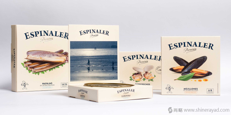 Espinaler 海鮮罐頭海產(chǎn)品食品品牌包裝設(shè)計(jì)-上海包裝設(shè)計(jì)公司3