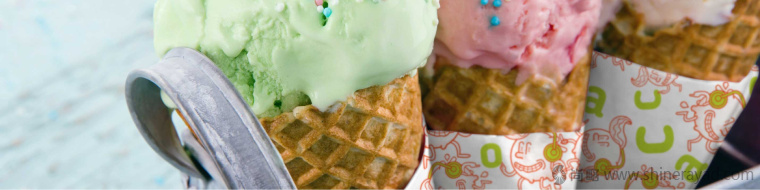 可愛漫畫風格 Cacao’s 冰淇淋店甜品店品牌形象設計-上海品牌形象設計公司5