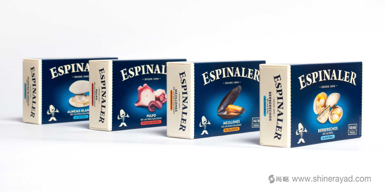 Espinaler 海鮮罐頭海產(chǎn)品食品品牌包裝設(shè)計(jì)-上海包裝設(shè)計(jì)公司5