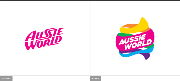 Aussie World 陽光海岸主題公園海洋游樂園標志設計-上海標志設計公司欣賞3