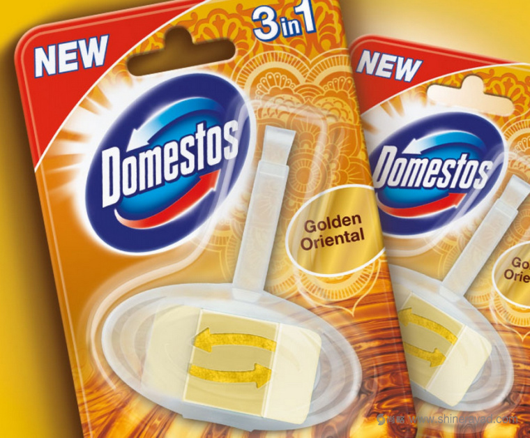 DOMESTOS 3合1廁所馬桶消毒清洗劑標志設計包裝設計-上海標志設計公司-上海包裝設計公司2