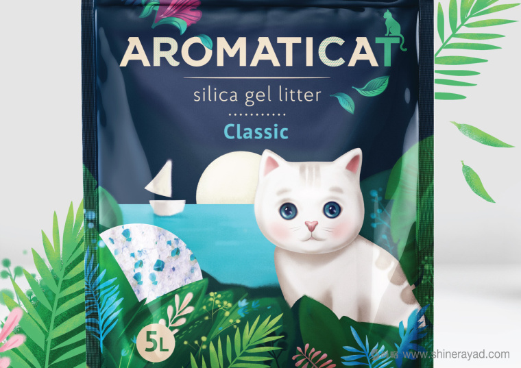 上海包裝設計公司設計欣賞AROMATICAT寵物貓貓砂包裝設計3 上海包裝設計公司設計欣賞AROMATICAT寵物貓貓砂包裝設計3