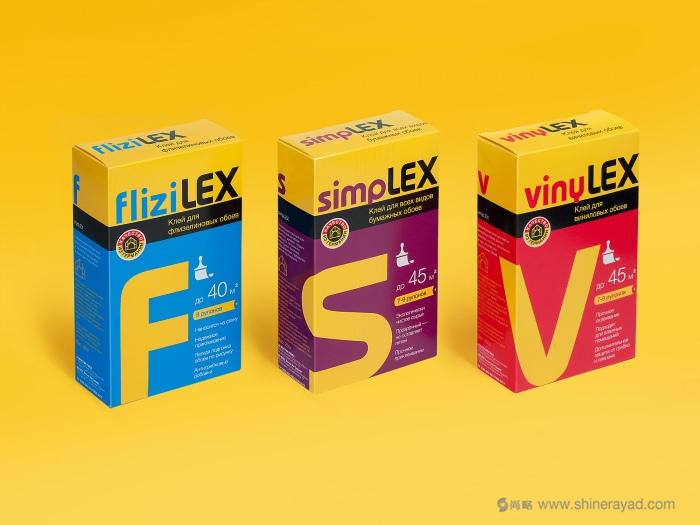 上海工業品包裝設計公司：BOSTIK公司粘合劑密封劑與無紡布壁紙包裝設計1