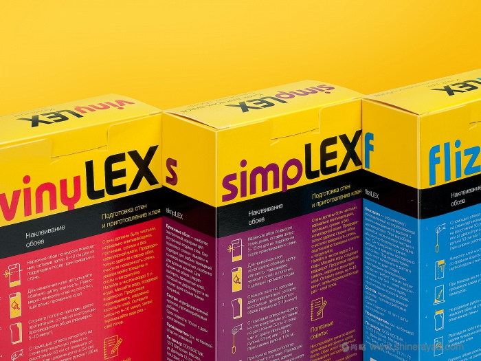 上海工業品包裝設計公司：BOSTIK公司粘合劑密封劑與無紡布壁紙包裝設計6