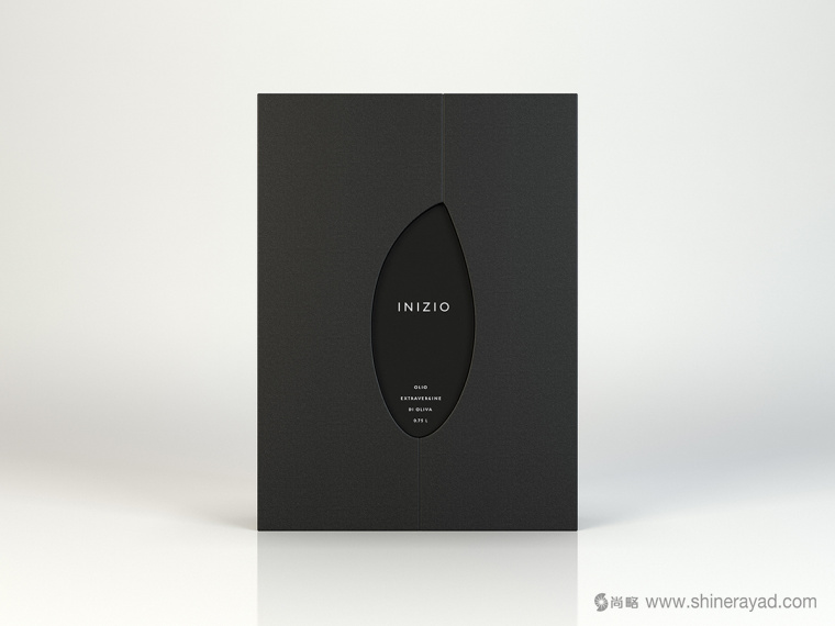 Inizio 橄欖油瓶型造型設計與禮盒包裝設計-上海食用油包裝設計公司1