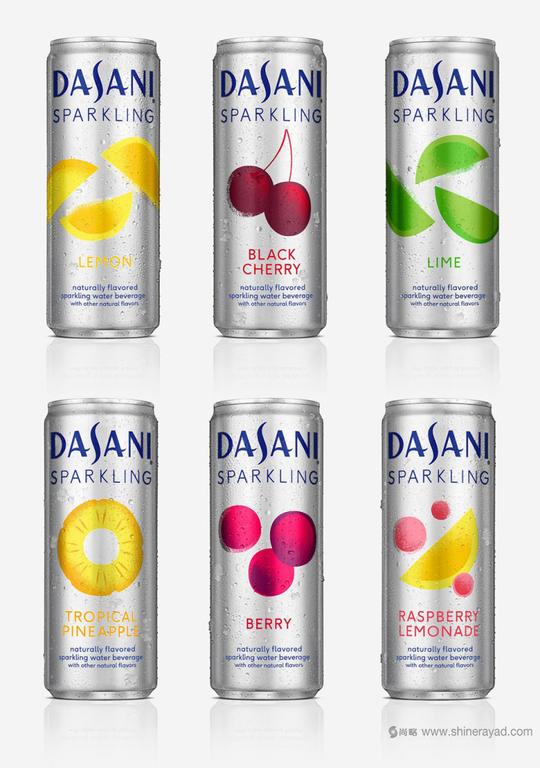 Dasani 達(dá)薩尼無糖加味水飲料包裝設(shè)計(jì)-上海包裝設(shè)計(jì)公司3