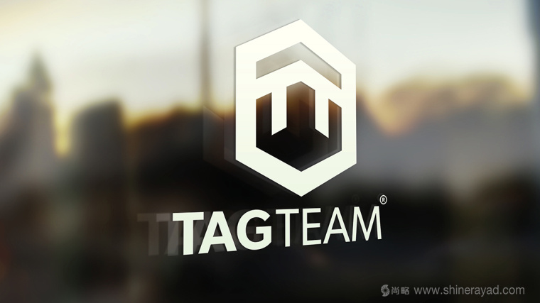 TAGTEAM 工業品企業六邊形logo設計-上海logo設計公司2