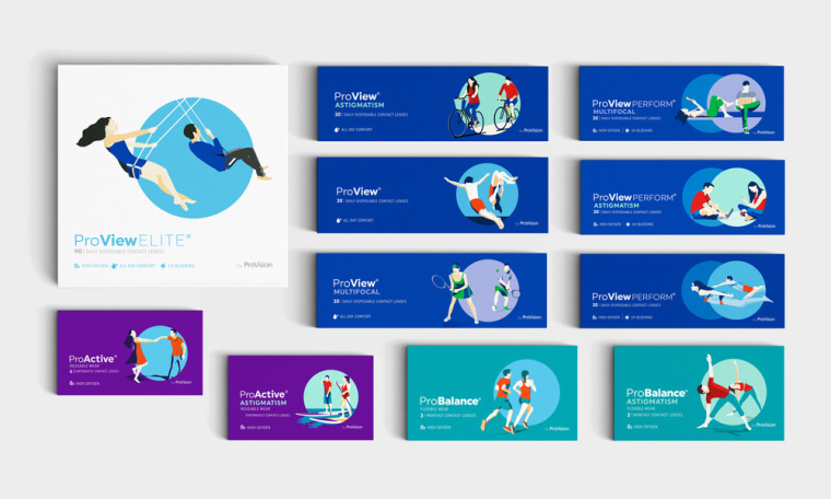 上海包裝設計公司設計研究：PROVISION 隱形眼鏡包裝設計5