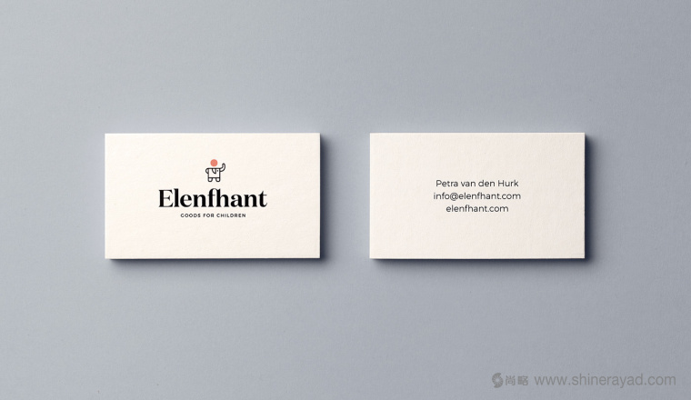 小象風格 Elenfhant 兒童在線精品店電商logo設計VI設計-上海logo設計公司3