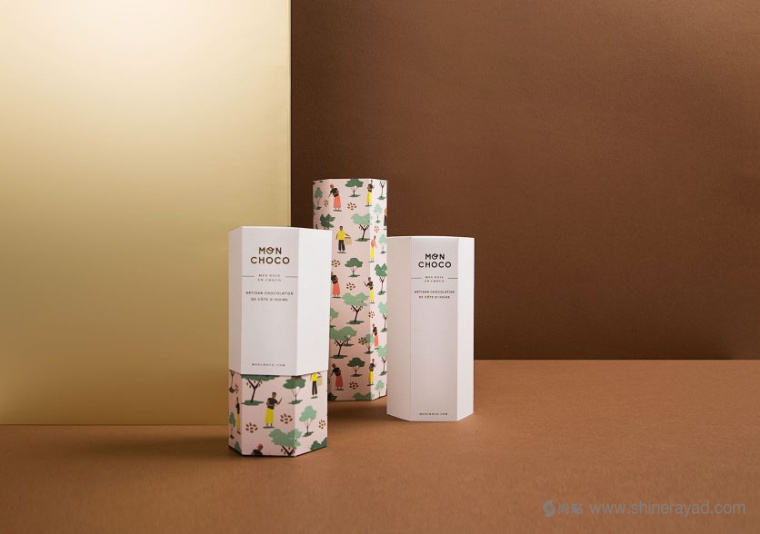 Mon Choco 巧克力包裝設(shè)計(jì)插畫設(shè)計(jì)-上海包裝設(shè)計(jì)佳作欣賞7