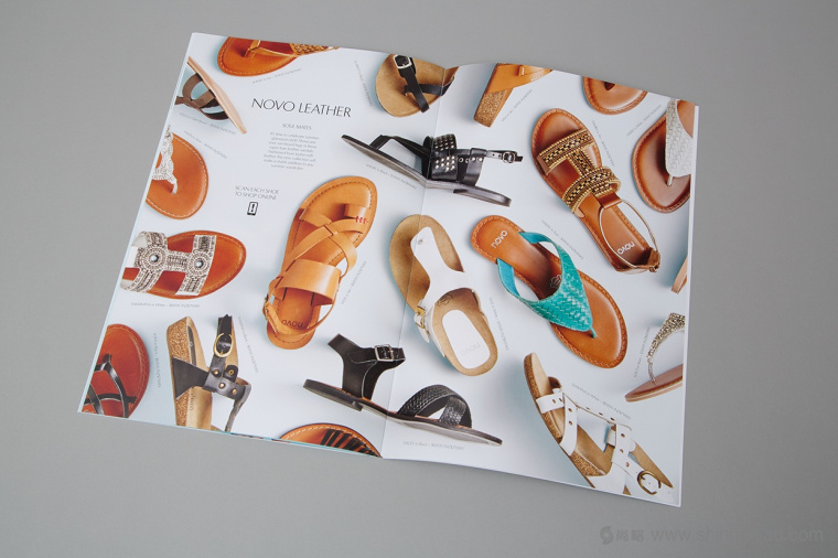 Novo 女鞋品牌夏季產品畫冊設計-上海畫冊設計公司設計欣賞4