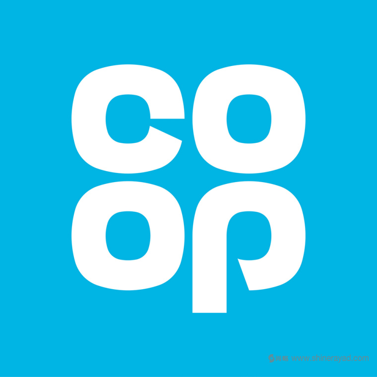 COOP 連鎖超市賣場logo設計品牌形象設計-上海logo設計公司1