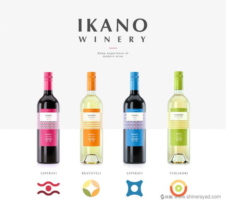 IKANO Winery 時尚葡萄酒包裝設(shè)計(jì)品牌形象設(shè)計(jì)-上海品牌設(shè)計(jì)公司1