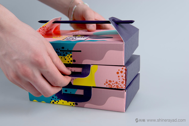 SAMURAI 武士日式餐廳外賣盒子包裝設計-上海包裝設計公司2