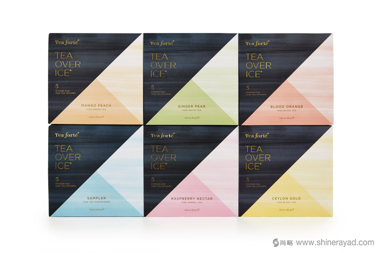 Tea Forté 福泰茶冰茶金字塔包裝設計-上海包裝設計公司2