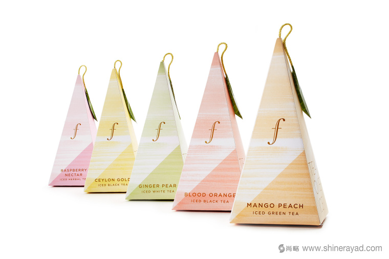 Tea Forté 福泰茶冰茶金字塔包裝設計-上海包裝設計公司3