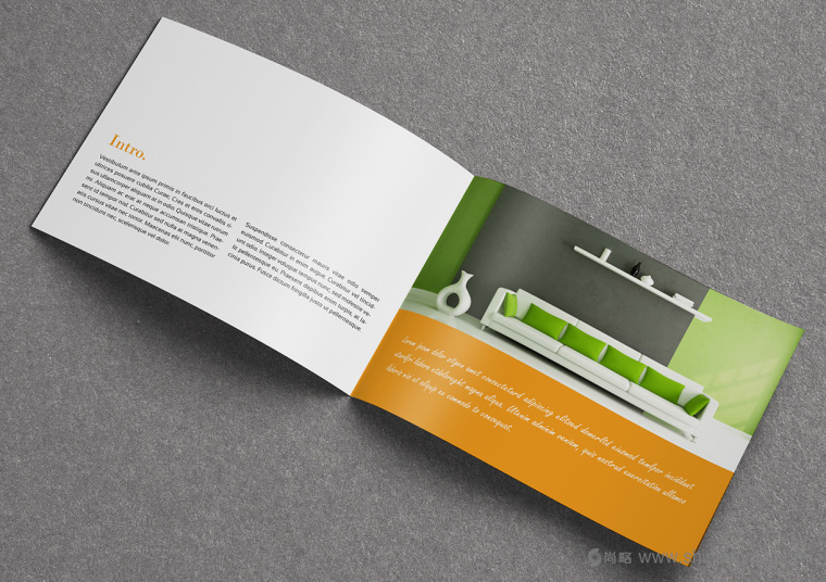 上海畫冊設計公司設計欣賞：創意辦公家具宣傳畫冊設計3