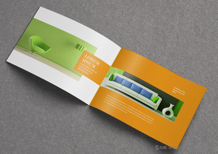 上海畫冊設計公司設計欣賞：創意辦公家具宣傳畫冊設計5