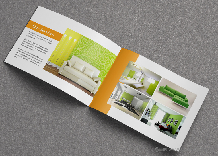 上海畫冊設計公司設計欣賞：創意辦公家具宣傳畫冊設計8