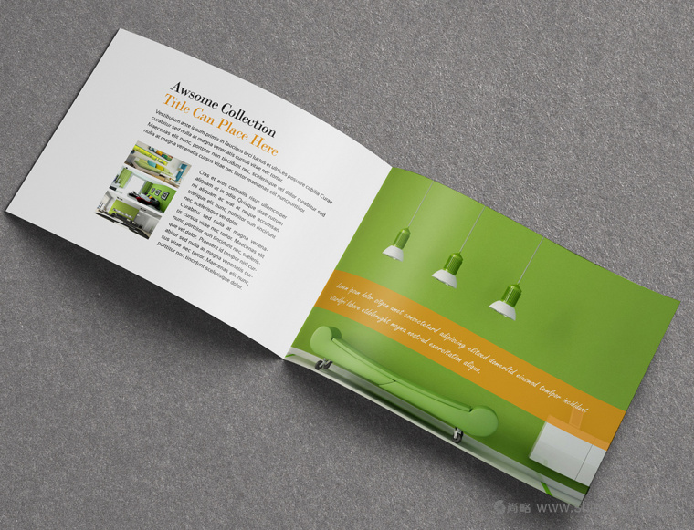 上海畫冊設計公司設計欣賞：創意辦公家具宣傳畫冊設計11