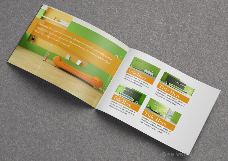 上海畫冊設計公司設計欣賞：創意辦公家具宣傳畫冊設計12