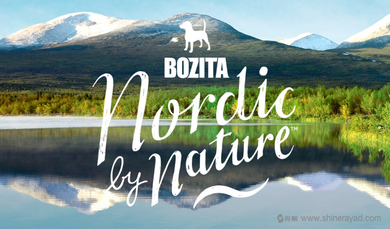 大自然動物篇 BOZITA 狗糧貓糧寵物食品logo設計-上海logo設計公司