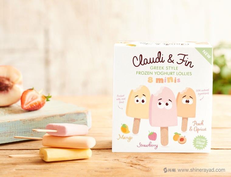 上海包裝設(shè)計公司設(shè)計欣賞：可愛柔美風棒冰冰棍包裝設(shè)計2