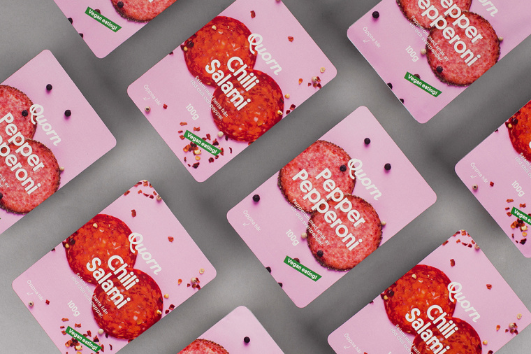 上海食品包裝設(shè)計(jì)公司設(shè)計(jì)欣賞：Quorn 素食火腿香腸肉類包裝設(shè)計(jì)13