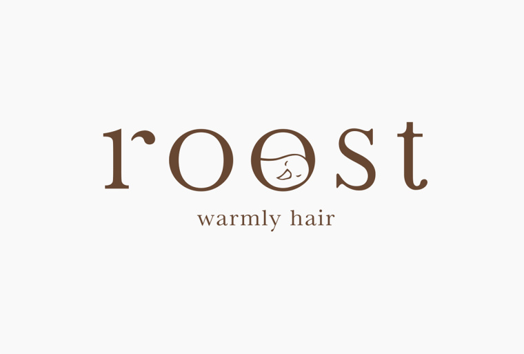roost 美發沙龍logo設計－上海logo設計公司3