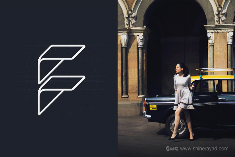 Flyrobe 時裝定制設計品牌logo設計-上海服裝logo設計案例欣賞1