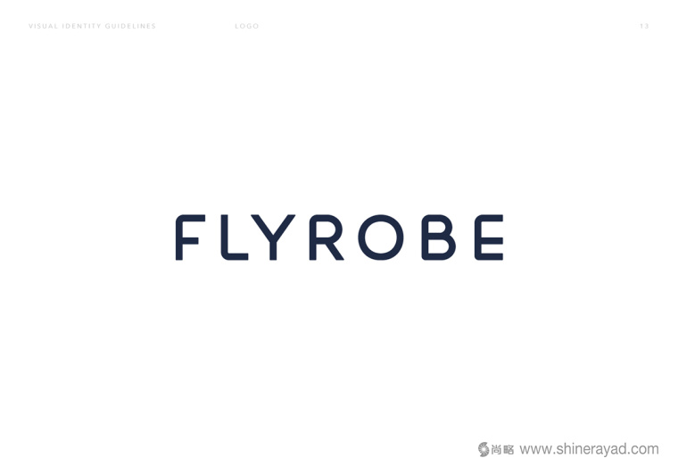 Flyrobe 時裝定制設計品牌logo設計-上海服裝logo設計案例欣賞9