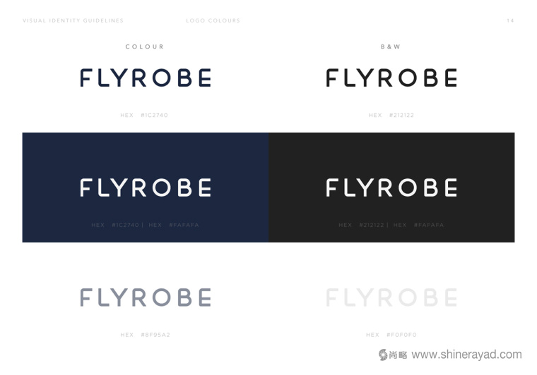 Flyrobe 時裝定制設計品牌logo設計-上海服裝logo設計案例欣賞10