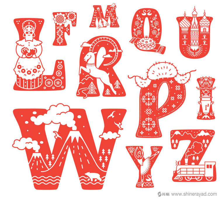 Tour 俄羅斯旅游公司品牌形象設(shè)計插畫設(shè)計-上海品牌設(shè)計公司7