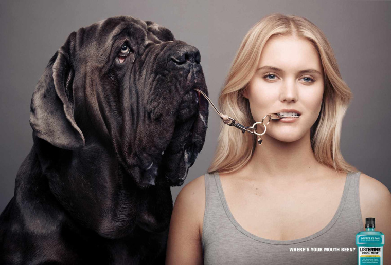 李施德林漱口水平面廣告創(chuàng)意設(shè)計-上海廣告設(shè)計公司廣告佳作欣賞2