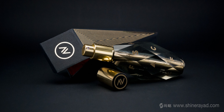 FRAGRANCE FACES 香水包裝設計香水瓶切面造型設計-上海包裝設計公司3