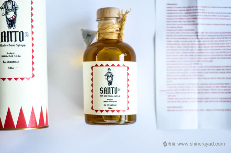 SANTO醫用藥瓶風格橄欖油包裝設計-上海包裝設計公司-上海品牌設計公司7