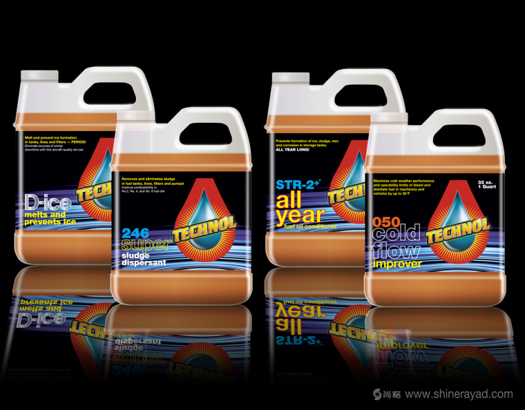 Technol 汽車燃油添加劑LOGO設計包裝設計-上海包裝設計公司-上海logo設計公司1