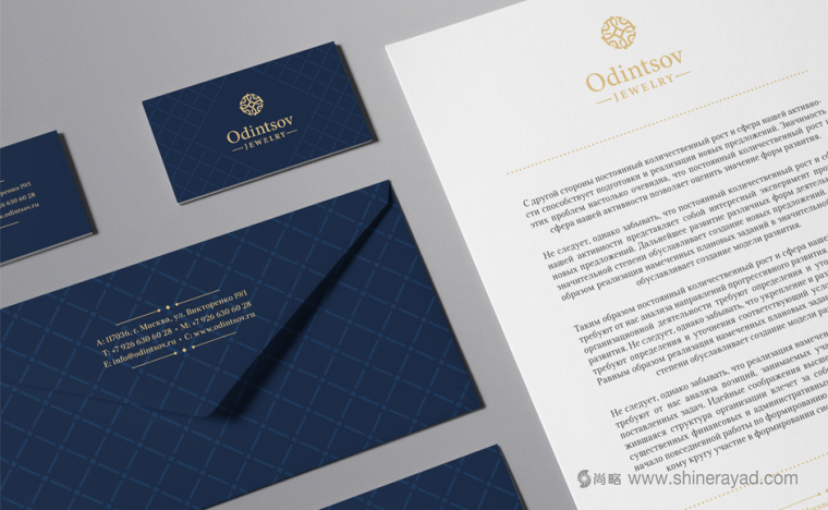 Odintsov 珠寶首飾品牌形象設計-VI設計上海品牌設計公司17