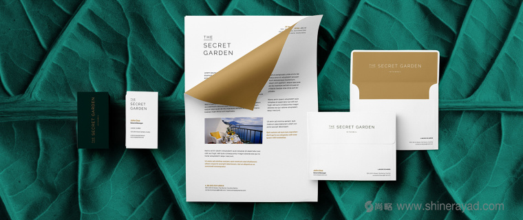The Secret Garden 秘密花園酒店品牌形象設計VI設計-上海品牌設計公司4