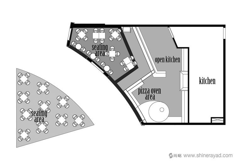 青銅風(fēng)格 LA CASCINA 意大利與法國(guó)融合菜餐廳餐飲品牌VI視覺(jué)形象識(shí)別設(shè)計(jì)-上海VI設(shè)計(jì)公司12