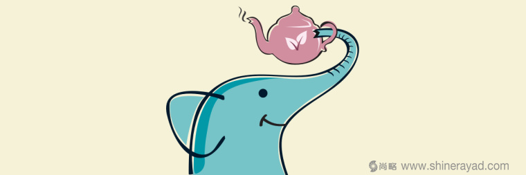 印度 Tea Trunk 茶葉小象卡通形象吉祥物設(shè)計logo設(shè)計-上海品牌設(shè)計公司1