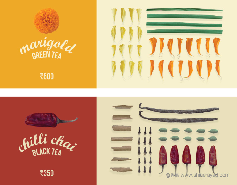 印度 Tea Trunk 茶葉品牌小象吉祥物包裝設(shè)計-上海包裝設(shè)計公司8