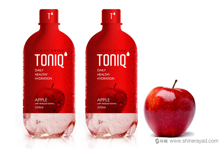 經典紅色風 Toniq保健飲料品牌包裝設計-上海包裝設計公司1