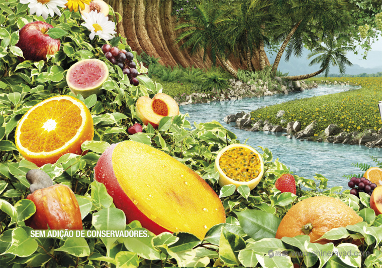 3D動感篇 Del Valle 果汁平面廣告創意設計-上海廣告設計公司設計鑒賞3